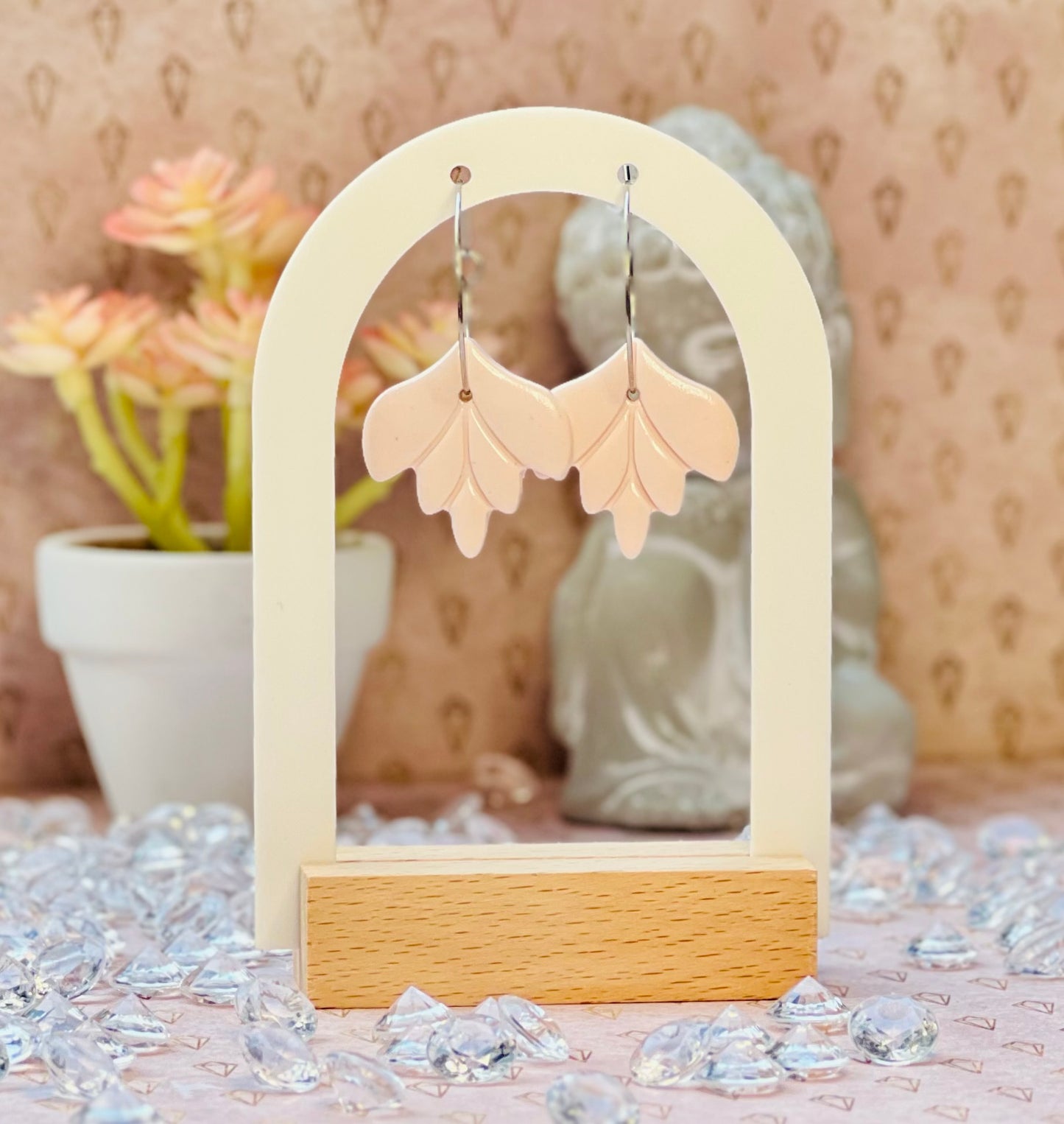 Boucles d’oreilles Élégance Terre