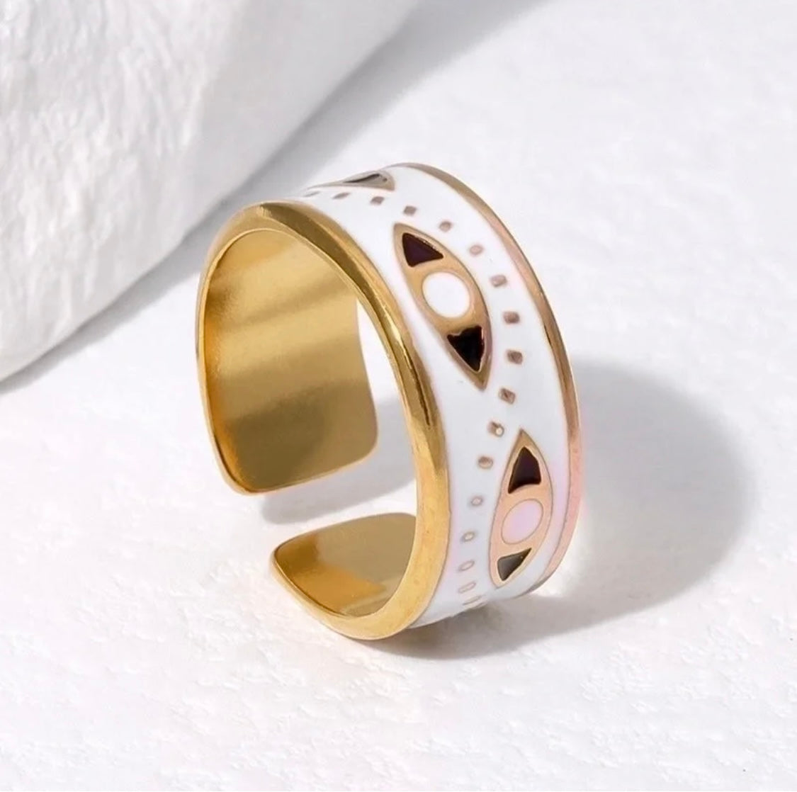 Bague Evil Eye – Protection & style