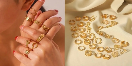 Bagues – Ajustables & en acier inoxydable