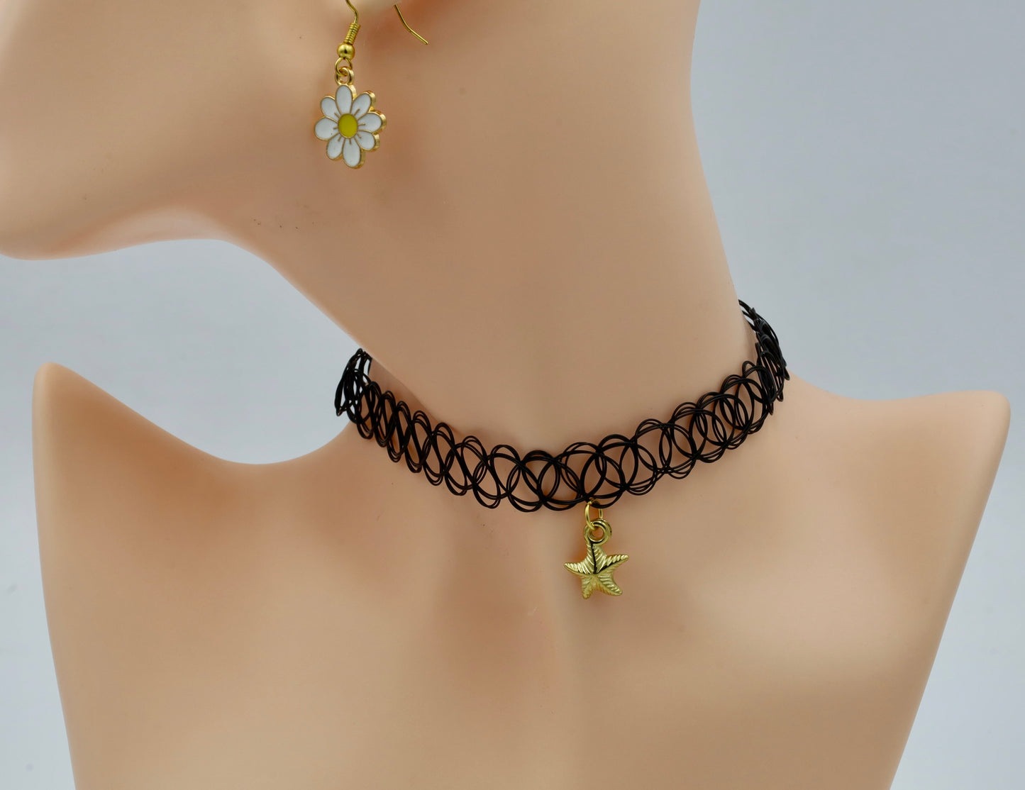 🌊 Collier Tattoo Étoile de Mer – FunVibe