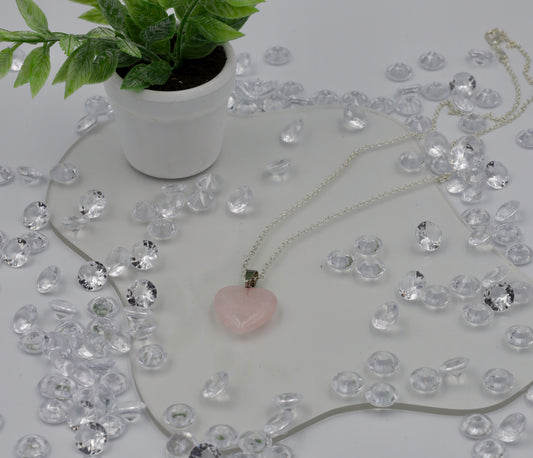 Collier - Cœur de Quartz