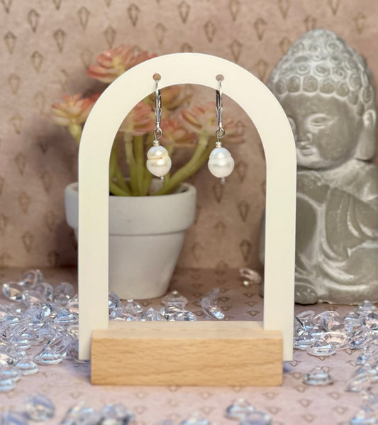 Boucles d'oreilles - Perle éternelle