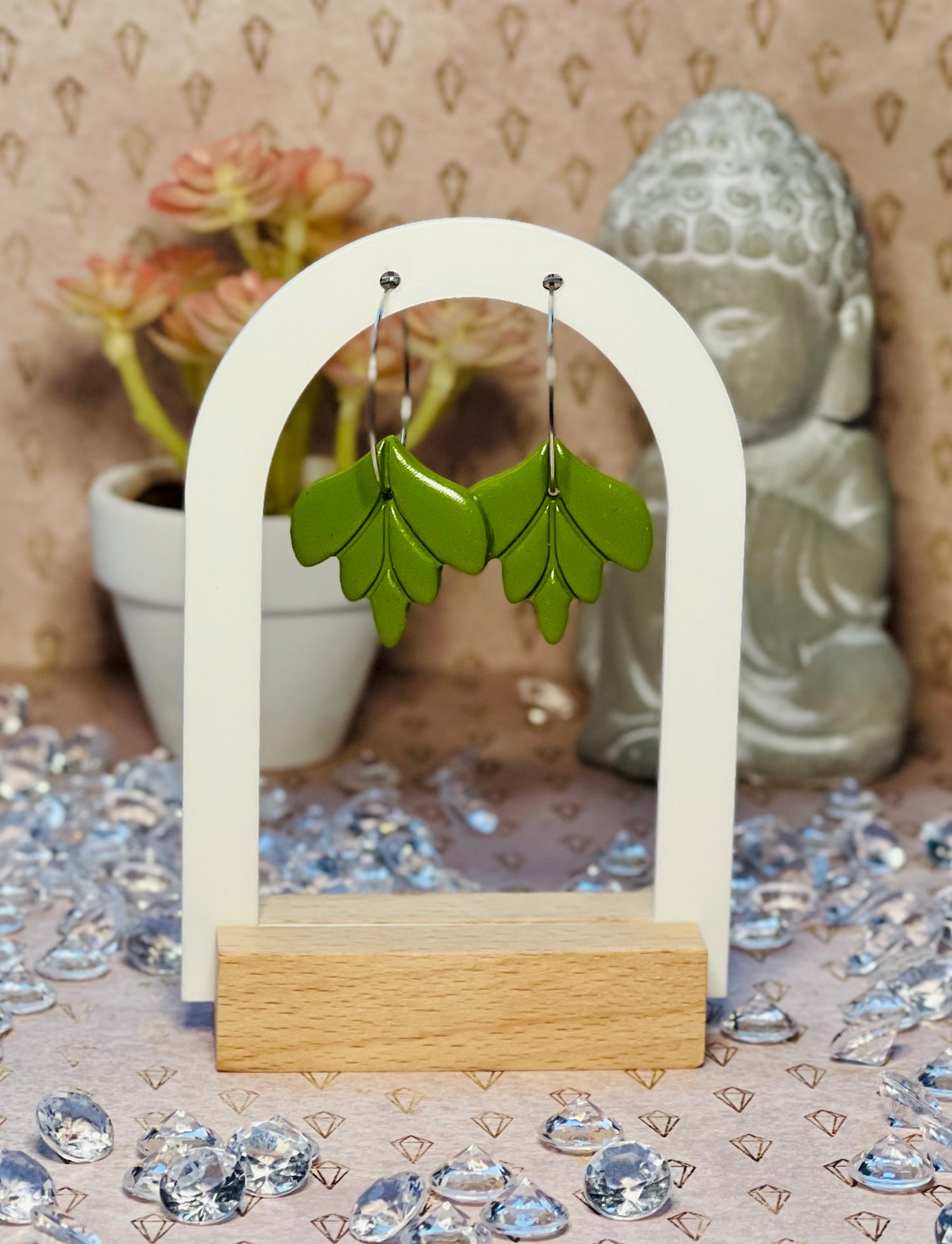 Boucles d’oreilles  Élégance Terre