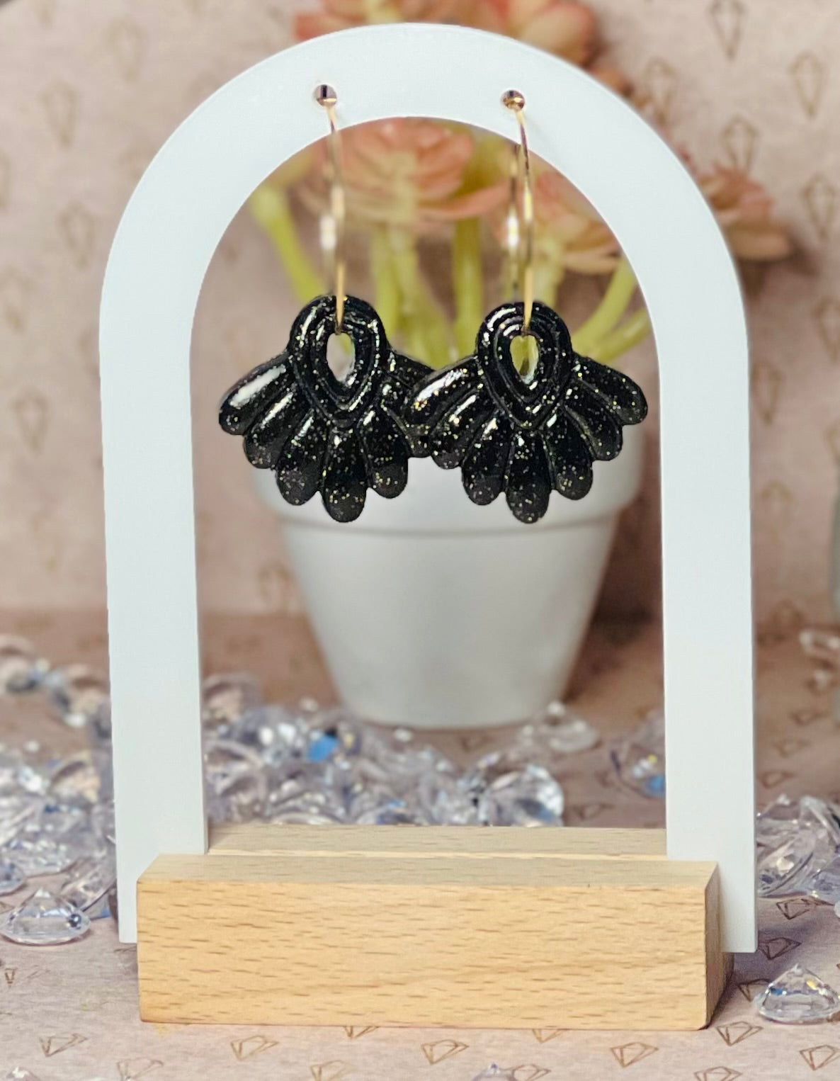 Boucles d'oreilles - Coucher de Soleil