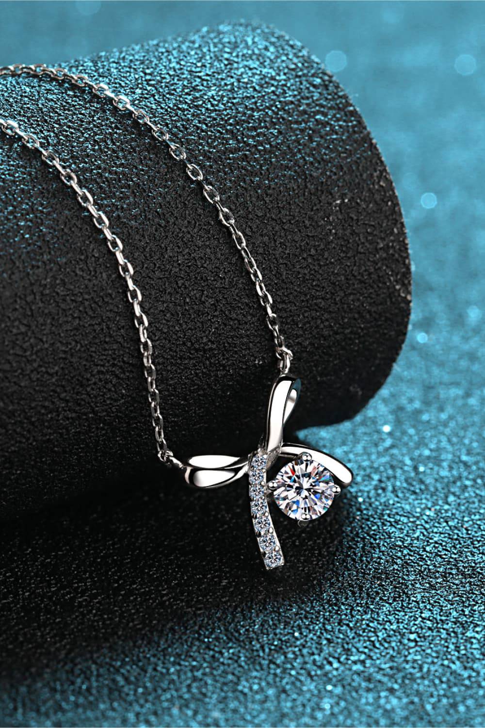 Moissanite 925 Sterling Silver Necklace - Creavibe